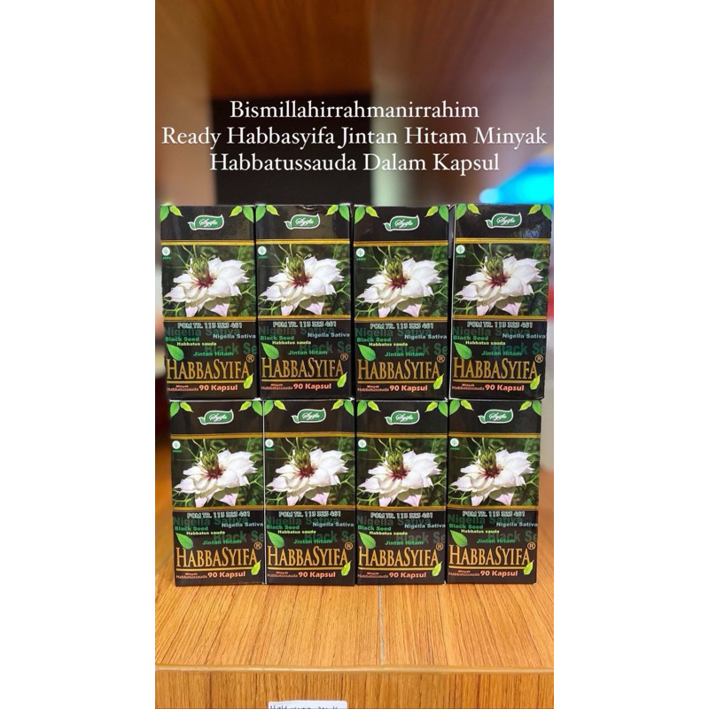 Habbasyifa Kapsul Isi Minyak, Habbatussauda Kapsul, Habbatussauda Jintan Hitam
