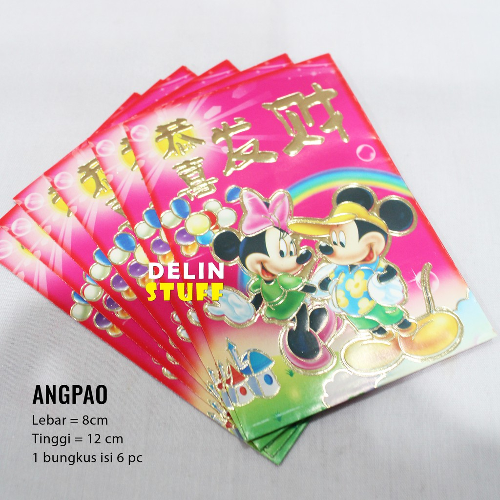 

Angpao Imlek Amplop Chinese Wedding Anak Mickey