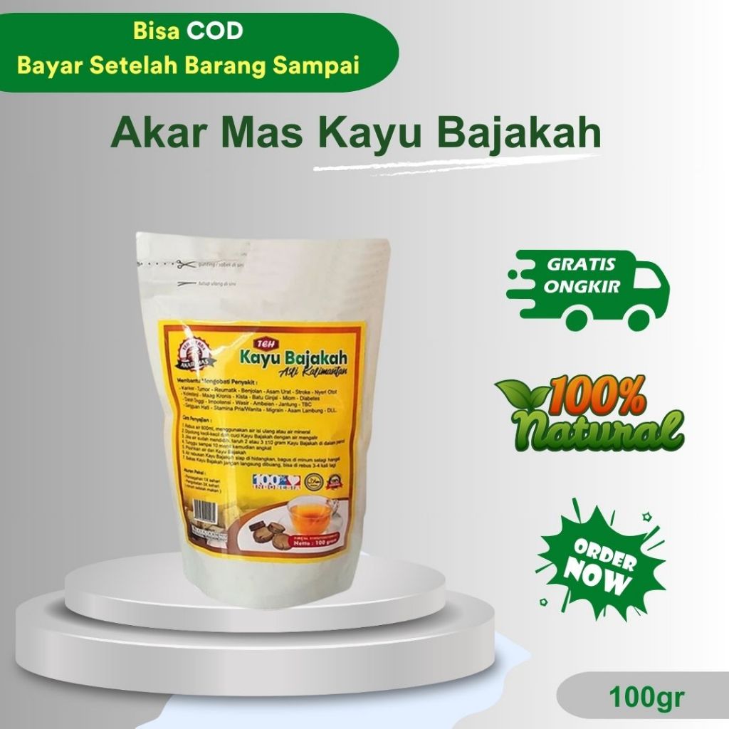 

Akar Mas Kayu Bajakah Dapat Mengobati Kanker - Isi 100 gr