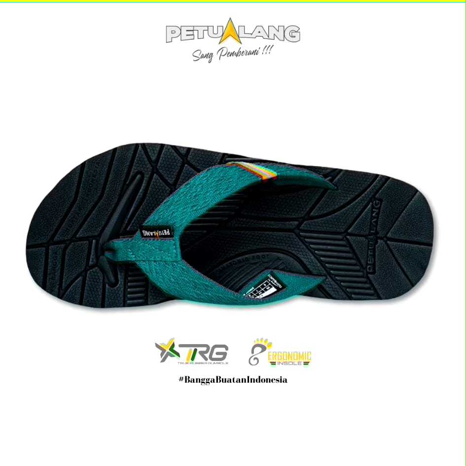 Sandal Petualang Kelimutu Clip  - Sandal Gunung/Hiking Jepit Dewasa Petualang Original