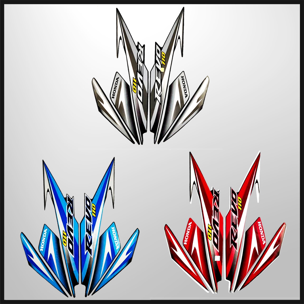 STRIPING STANDART HONDA REVO ABSOLUTE 2010 STIKER BODY REVO ABSOLUTE 2010 LIS BODY REVO 2010TERMURAH