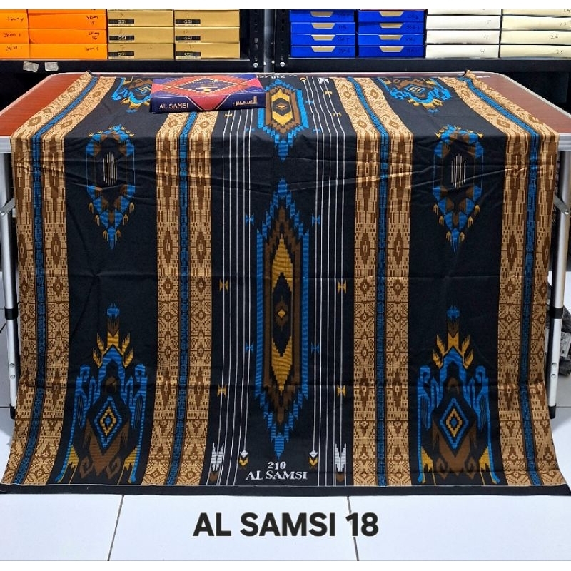 SARUNG AL SAMSI AS SAMSI SIGNATURE MOTIF BHS SGE TERBARU