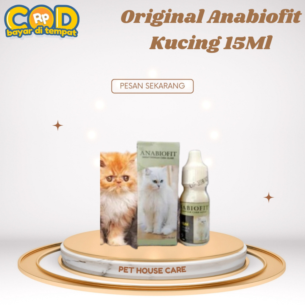 Vitamin Kucing Herbal / Anabiofit / Untuk Segala Jenis Kucing COD