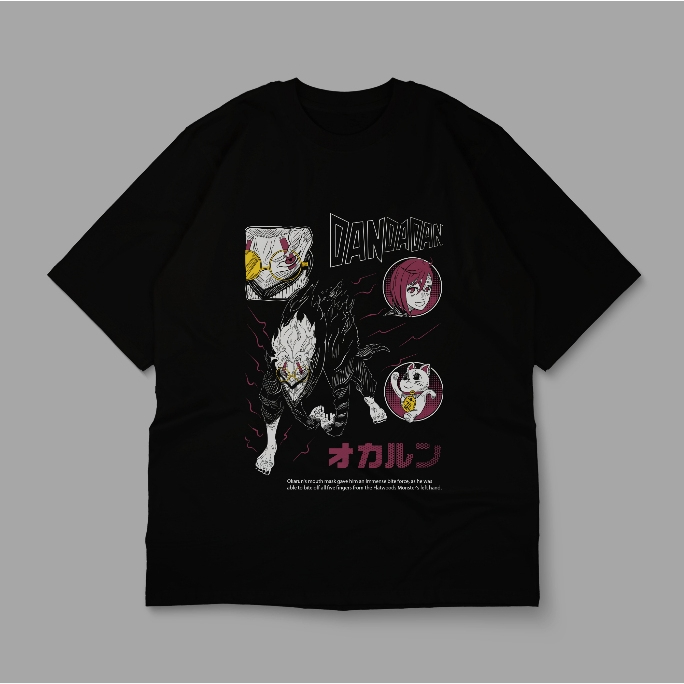 T-Shirt Oversize Anime Dandadan