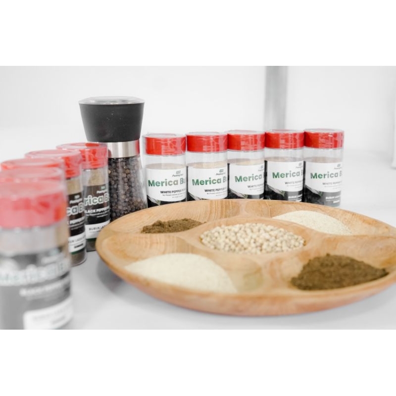 

Merica putih bubuk pheelaphel ||White pepper powder 50gr 100% lada murni