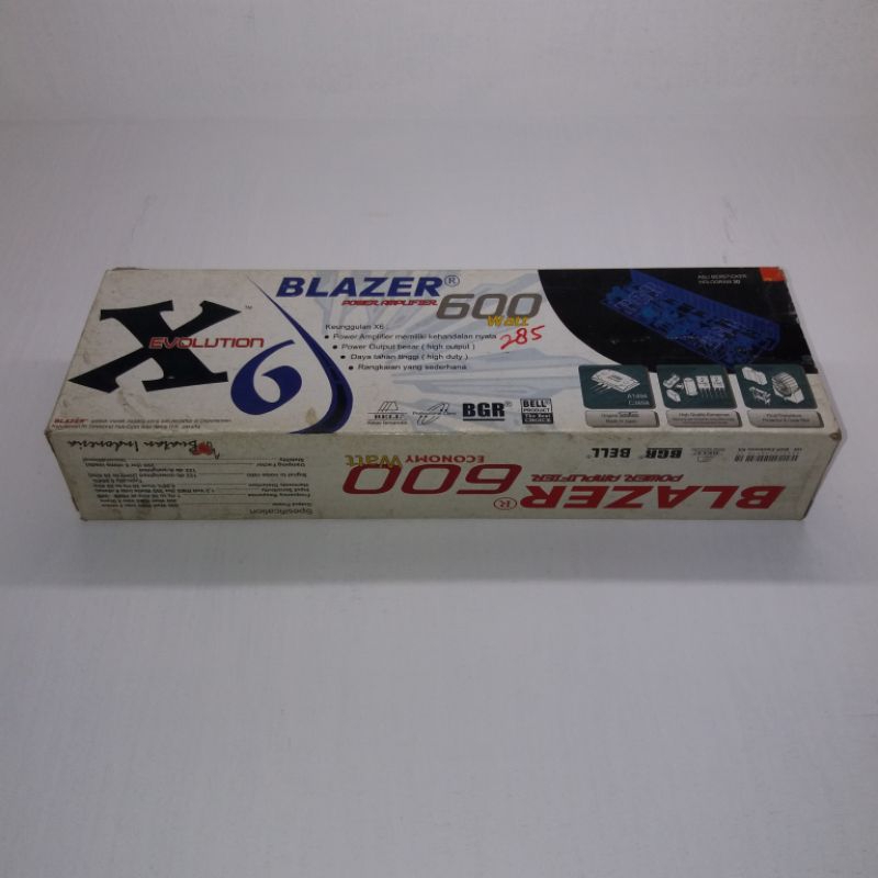 Kit X6 EVOLUTION Blazer Power Amplifier 600 watt Mono
