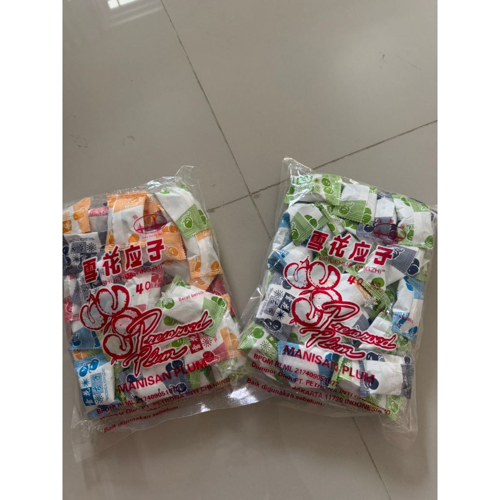 

Preserved Plum Shue Hua Ying Zhi 480 GR