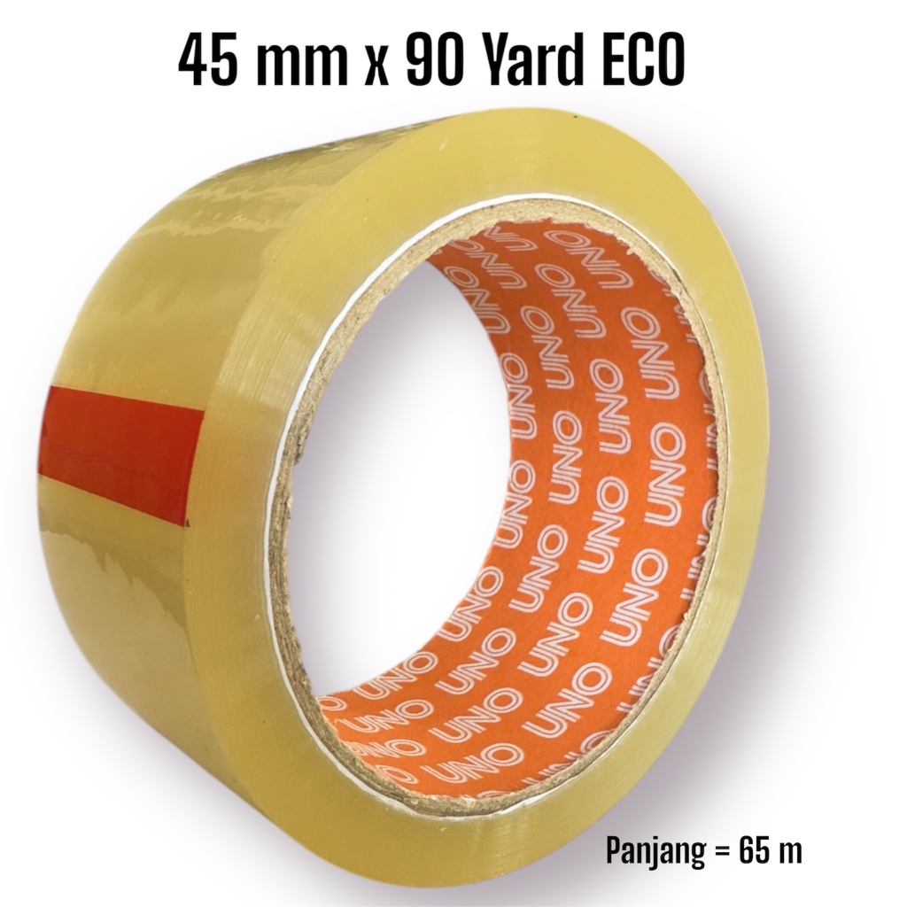 

Lakban Bening / Coklat Murah Tebal dan Lengket 45X90 Yard BC/ECO