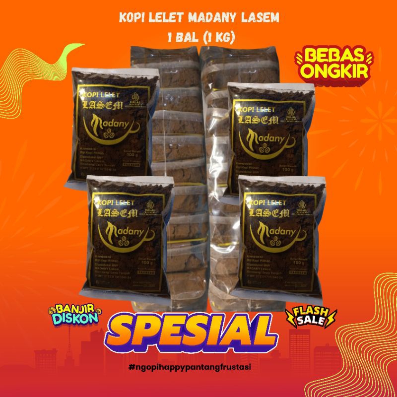 

PROMO KOPI 1 BAL (1 Kg) MADANY 100 GRAM