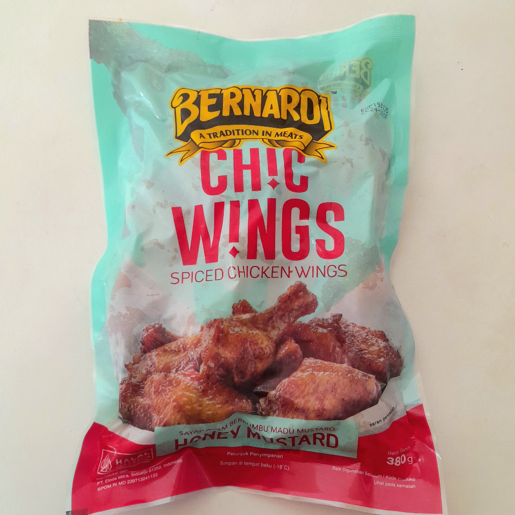 

BERNARDI honey mustard spiced chic wings 380gr