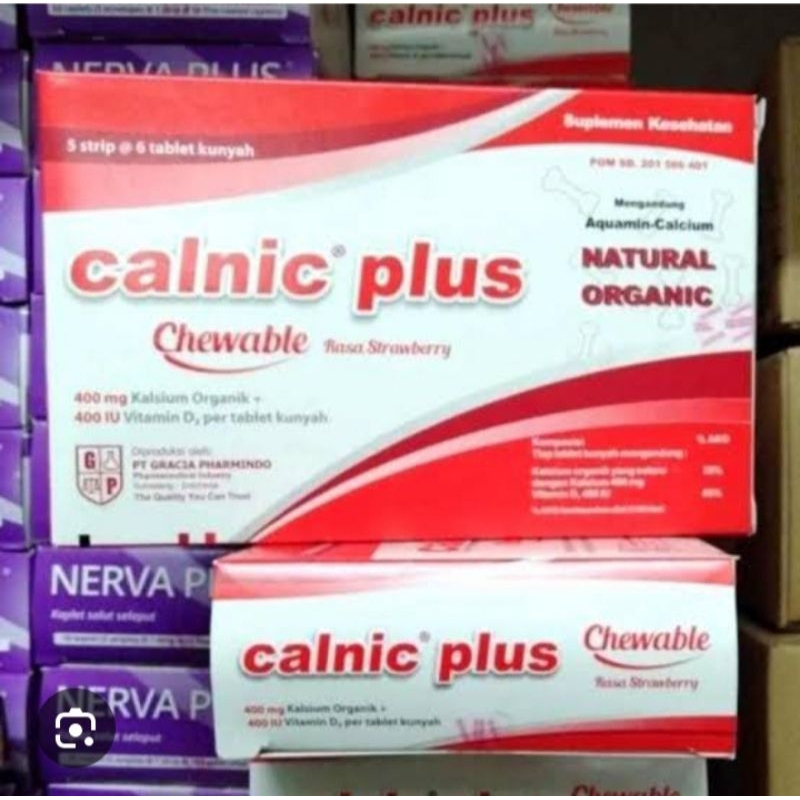 CALNIC PLUS CHEWABLE BOX 30TAB