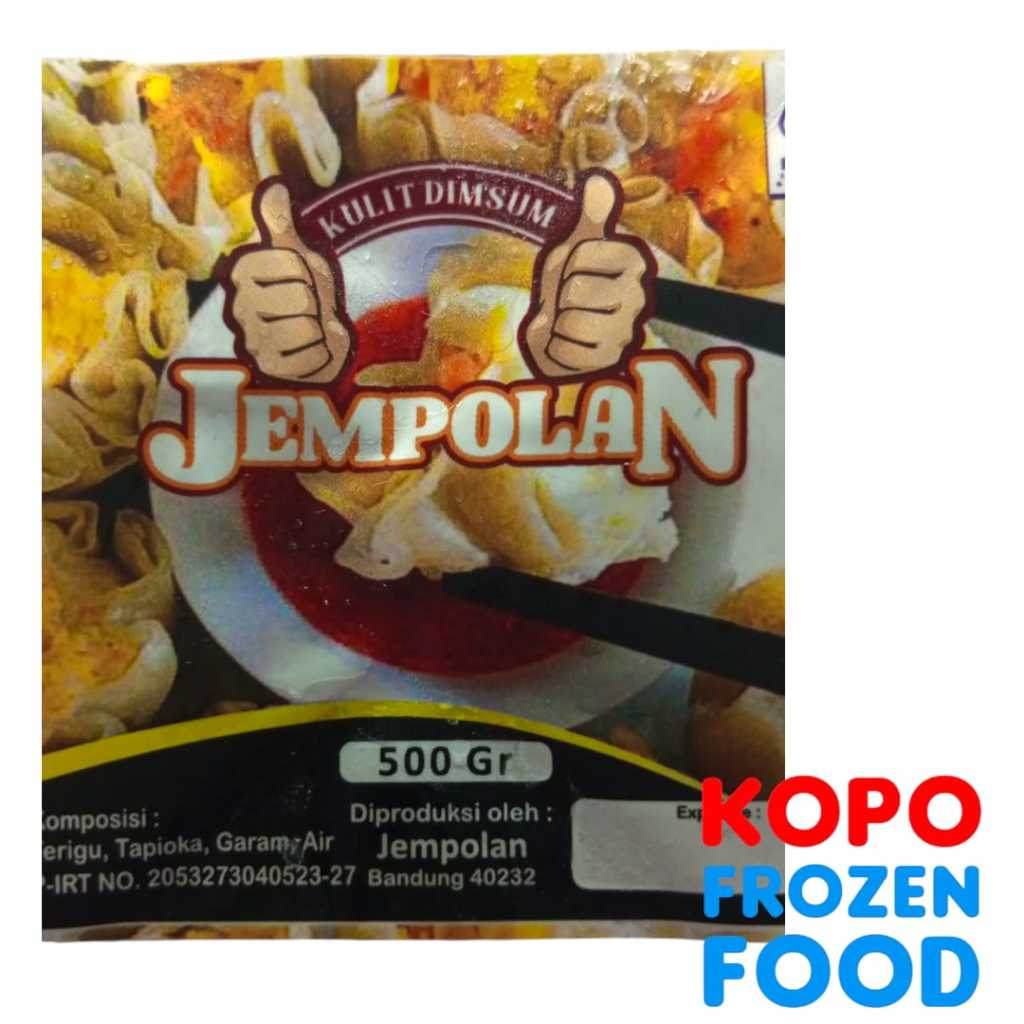 

Jempolan Kulit Dimsum 500g