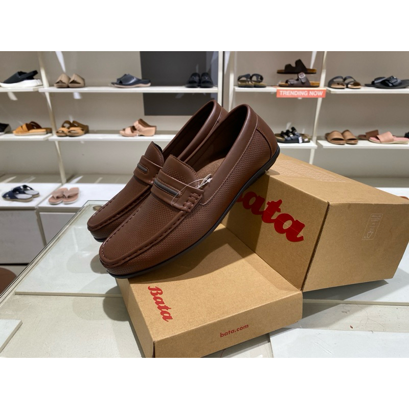 sepatu slop casual pria bata original 831-4156