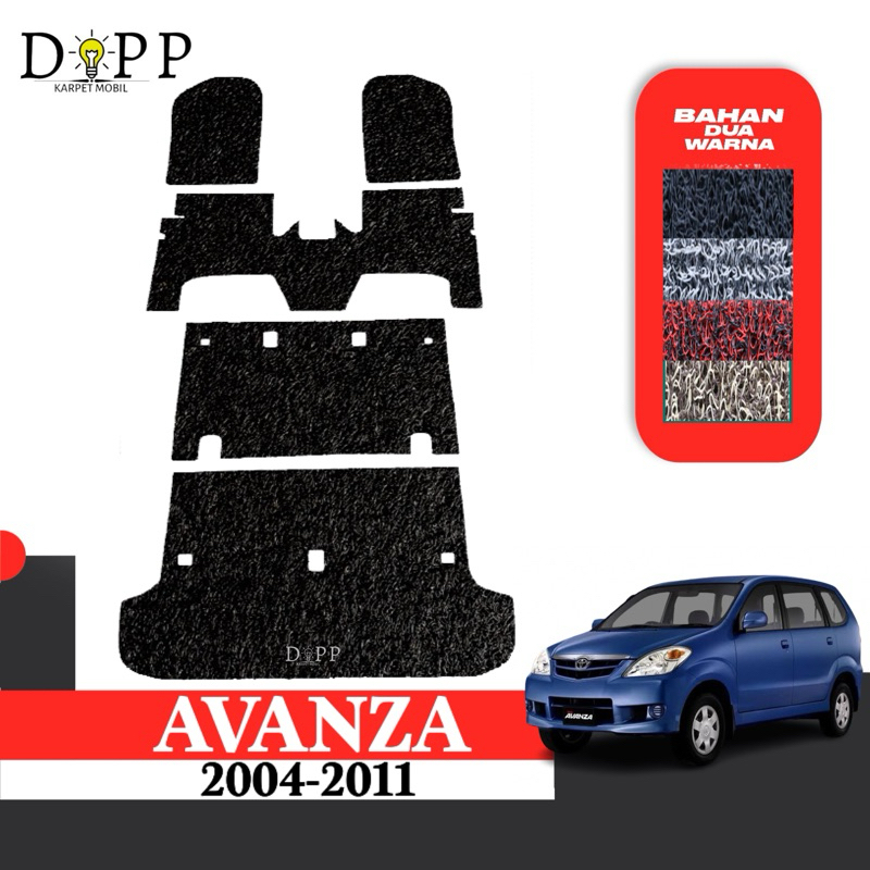 Karpet Mobil Avanza / Karpet Mobil Mie Bihun Toyota Avanza Lama 2004-2011 Bahan Premium