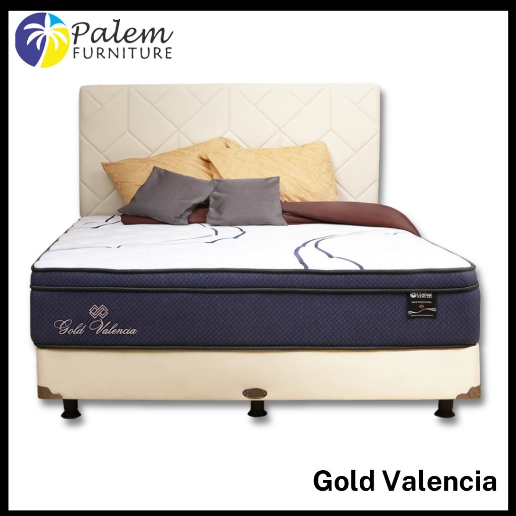 CENTRAL SPRINGBED GOLD VALENCIA FULLSET