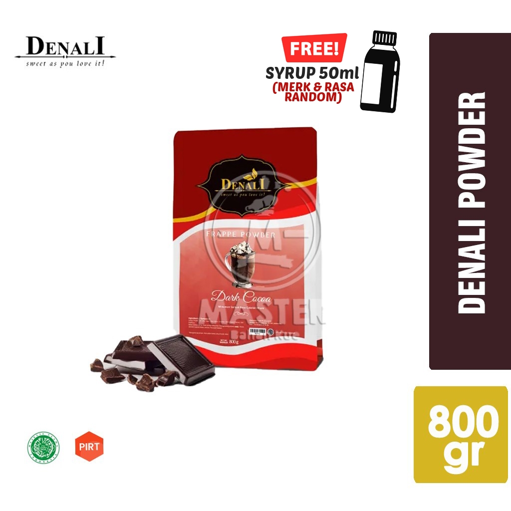 

Denali Powder Dark Cocoa / Minuman Bubuk Dark Cocoa [800 gr]