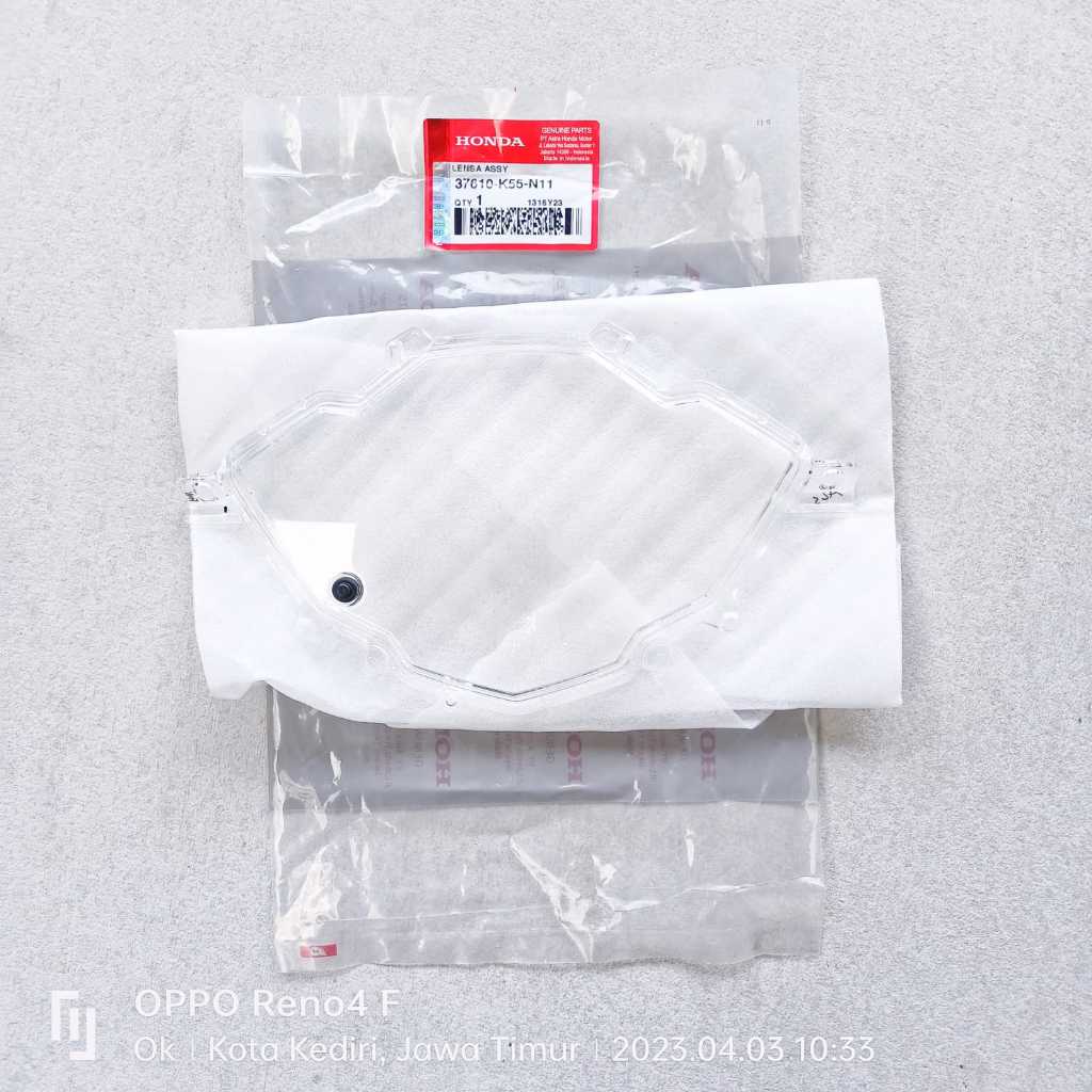 Lens Speedometer - Mika-Lensa Speedo-Spedo-Spido Honda Supra-GTR 150 Ori AHM 37610-K56-N11