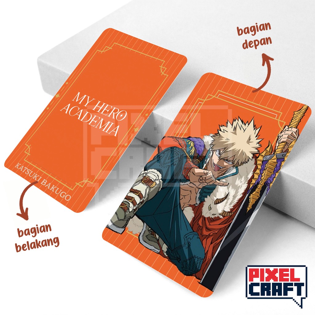 Photocard Karakter Anime BOKU NO HERO ACADEMIA (JF2025 Ver) My Hero Academia