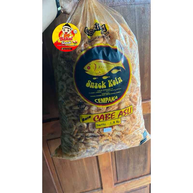

(Bakul Snack) Kerupuk Ring Pedas Nampol Juara