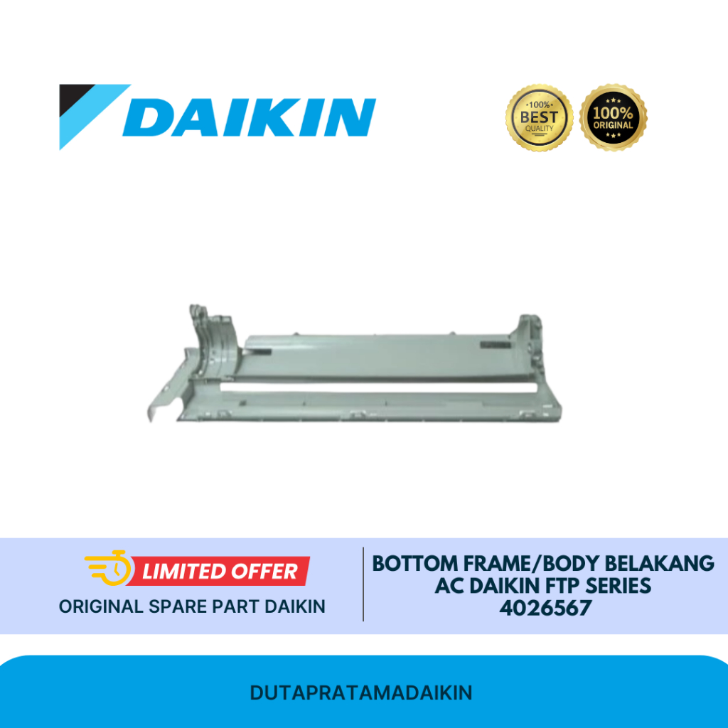 BOTTOM FRAME/BODY BELAKANG AC DAIKIN FTP15AV14 FTP15AV149 FTP25AV14 FTP25AV149 ORIGINAL4026567