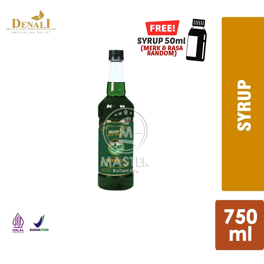 

Syrup Peppermint Denali / Sirup Peppermint [Botol Plastik 750ml]