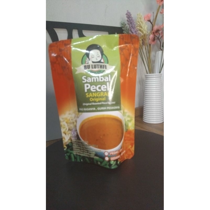 

sambal pecel Bu Lutfhi original