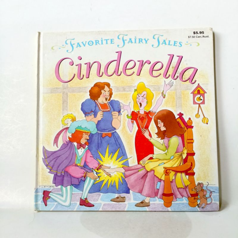 Buku anak favorite fairy tales cinderella