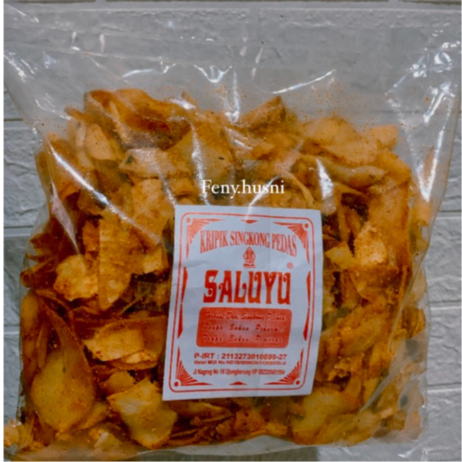 

Keripik Singkong Pedas / Pikset / Kripset SALUYU ukuran 250gr, 500gr, 1kg