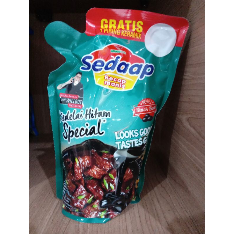 

Sedaap Kecantang Manik Sedelai Hitam Special