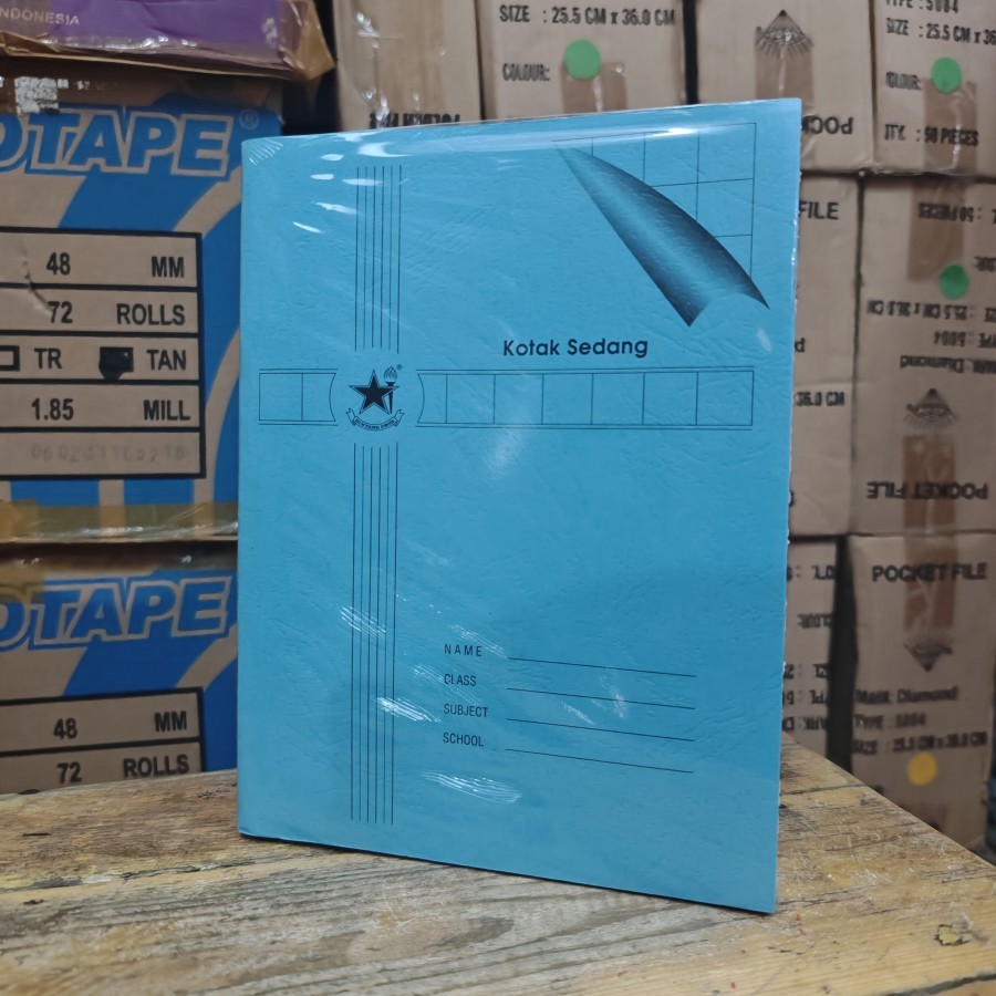 

Buku Kotak Sedang Bintang Obor (1 Pack/10 Pcs)
