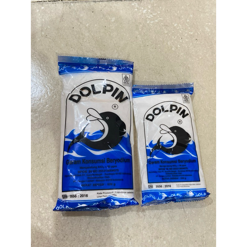 

( Termurah ) Garam Dolphin 250gr & 500gr
