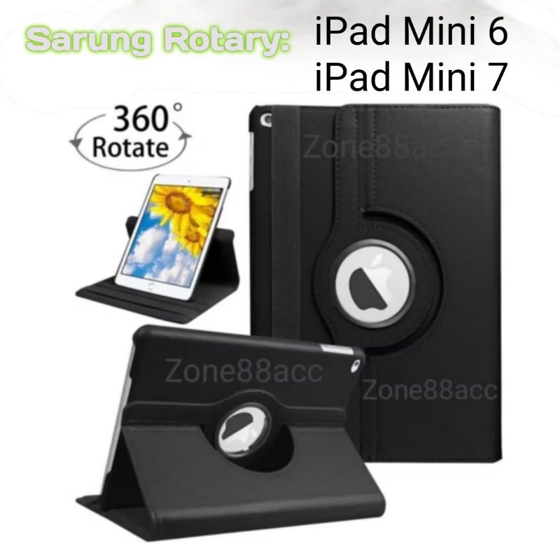 Sarung  Rotary Ipad Mini 6 2021 8.3"inch / ipad Mini 7 8.3"inch 2024 / case ipad mini 6 / case ipad 