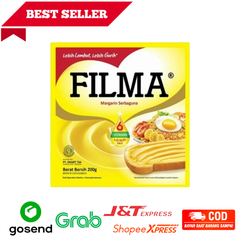 

Margarin Filma Mentega Serbaguna Fresh 200gr Freshmart Go