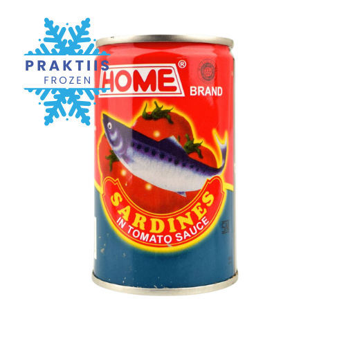 

HOME SARDEN SAUS TOMAT 155GR IKAN SARDEN KALENG/MAKANAN KALENG