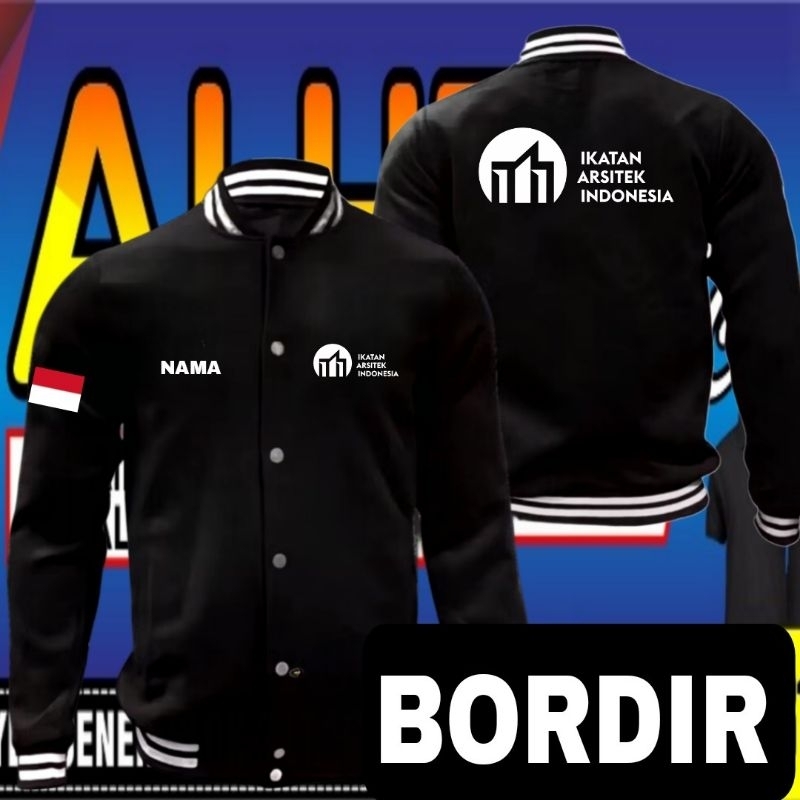 jaket bordir ikatan arsitek Indonesia jaket ikatan arsitek Indonesia jaket varsity ikatan arsitek In
