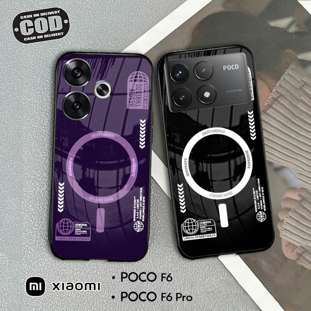 Softcase Kaca For POCO F6 & POCO F6 PRO - Case Handphone POCO F6 & POCO F6 PRO [T124].