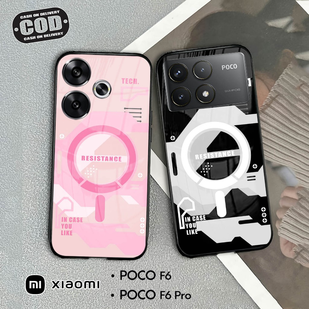Softcase Kaca For POCO F6 & POCO F6 PRO - Case Handphone POCO F6 & POCO F6 PRO [T127].