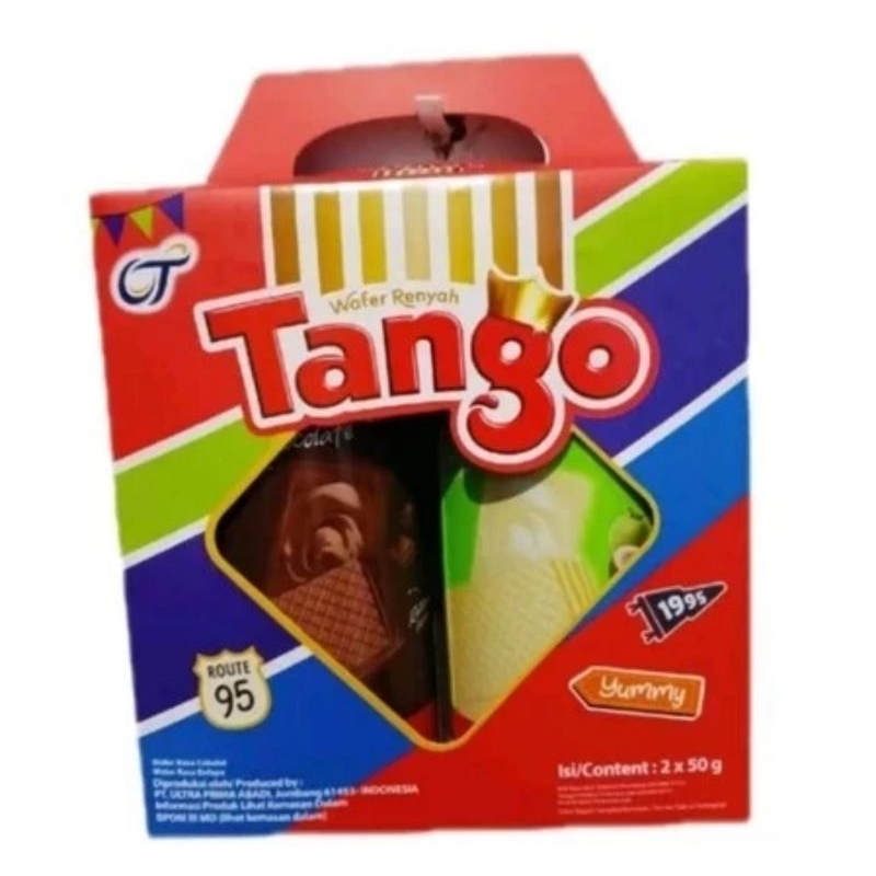 

Wafer Tango Gift Pack isi 2 x 50gr edisi lebaran