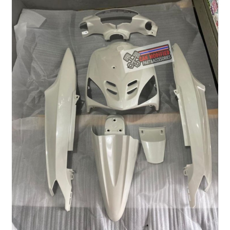BODY MIO SPORTY PUTIH ORIGINAL YAMAHA 5TL COVER BODY MIO SPORTY ORIGINAL