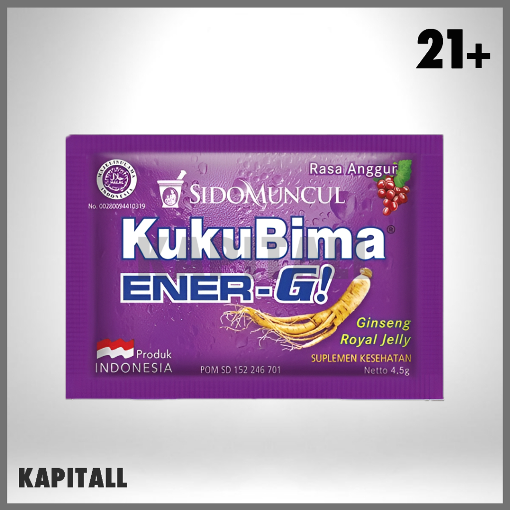 

KUKUBIMA ENER G ANGGUR SACHET