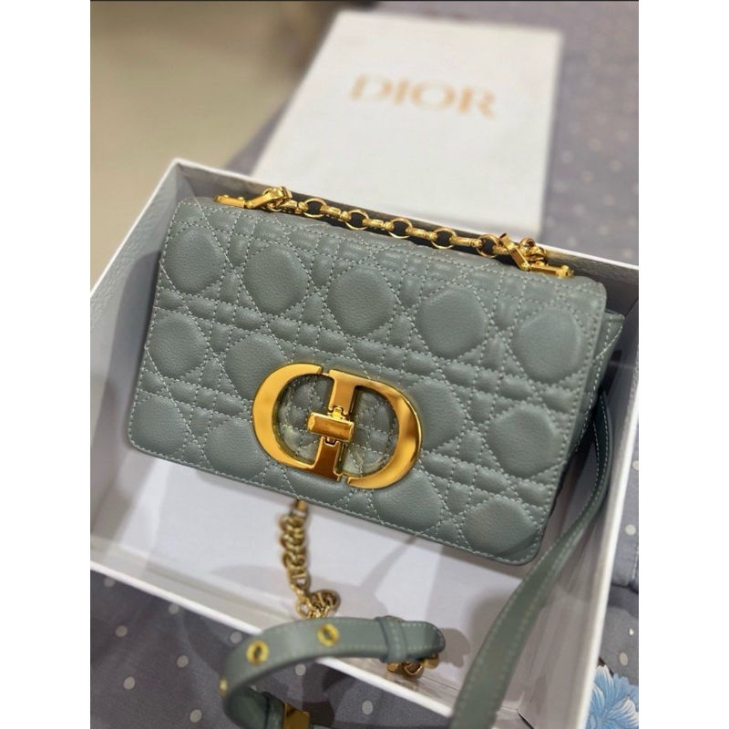 Dior Caro Small Grey size 20x12x7cm