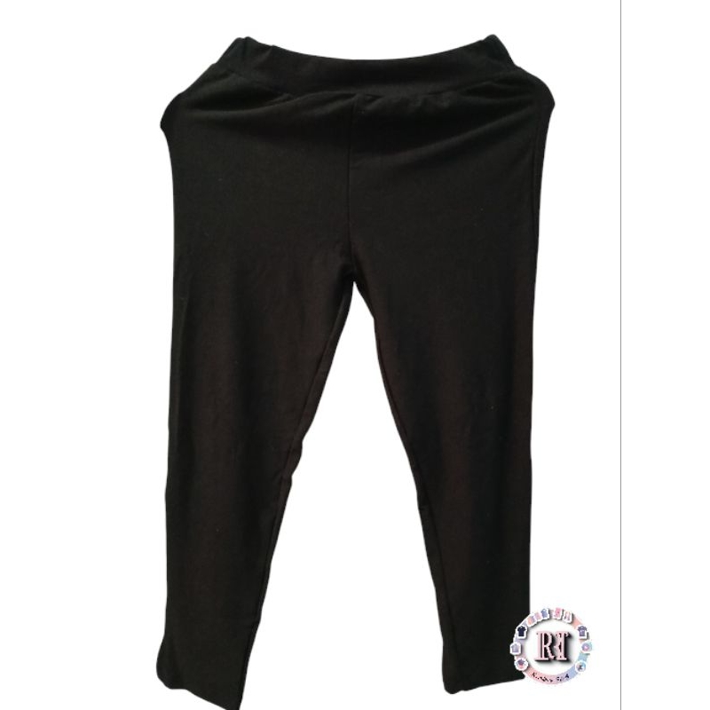 Legging anak warna hitam ukuran S