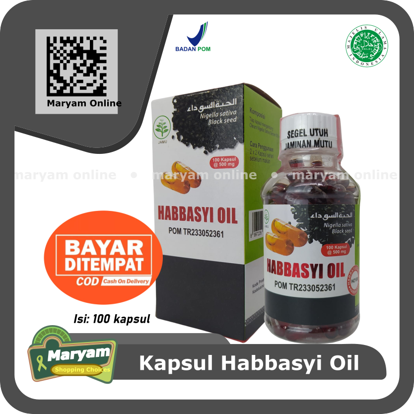 Habbasyi Oil 100 kapsul
