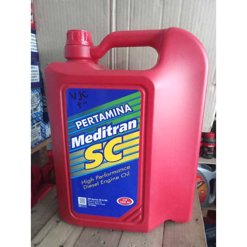 OLI PERTAMINA MEDITRAN SC 10 LITER