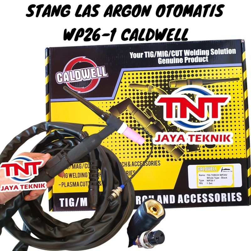 CALDWELL STANG LAS ARGON WP26 WP 26 WP 26-1 / TIG TORCH STANG LAS ARGON WP26-1 WP 26 CALDWELL