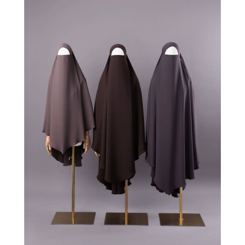 FK PLUS ZAYSAKU | ALZEERA ANTI UV | FRENCH KHIMAR PENUTUP DAGU