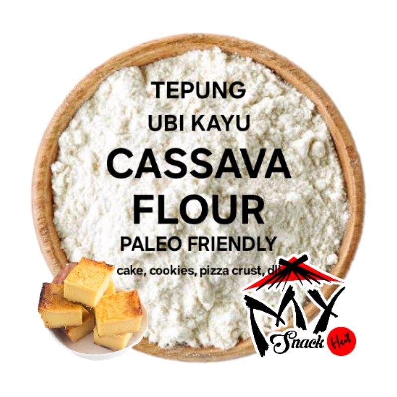 

TEPUNG UBI KAYU 1KG CASSAVA KASAFA ORGANIK KASPE SINGKONG MUSHUFEN 木薯粉 PALEO VEGAN FRIENDLY HALAL