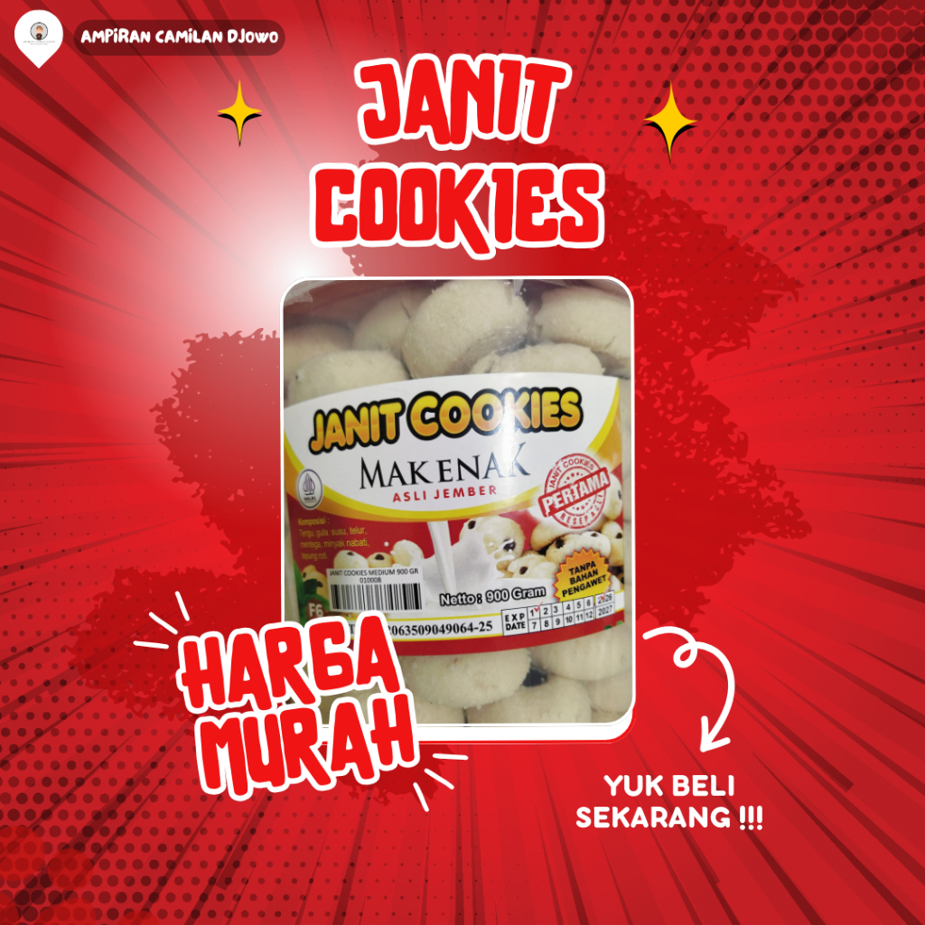 

Ssl09 Kue Kacang Mak Enak Jember ORI / monde susu/janit Mak Enak /Kue mak Enak - Ampiran Camilan