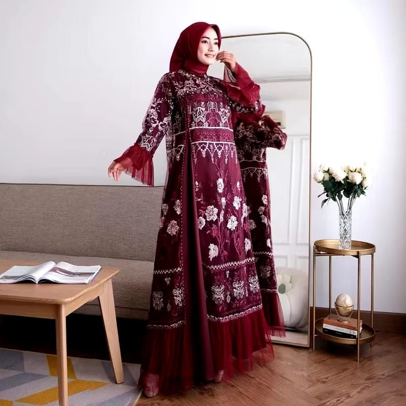 GAMIS BUTIK AYANA | GAMIS TERBARU | GAMIS LEBARAN | GAMIS PESTA | GAMIS PREMIUM