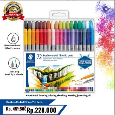 

Alat Mewarnai Pensil Warna Spidol Anak Color Pencil Mewarnai Staedler Luna Panjang 36 pcs dan 48 pcs Classic - Spidol 72 Warna Staedtler